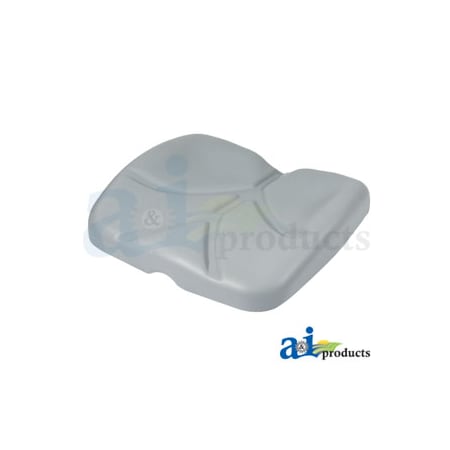A & I Products Bottom Cushion, F20, Gray Vinyl 17" x19" x5" A-F20GV1